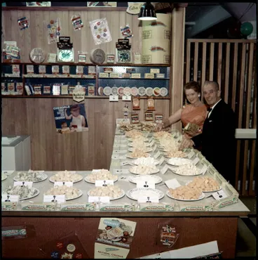 Image: NZ Cheddar display at the New Zealand Easter Show, 1964