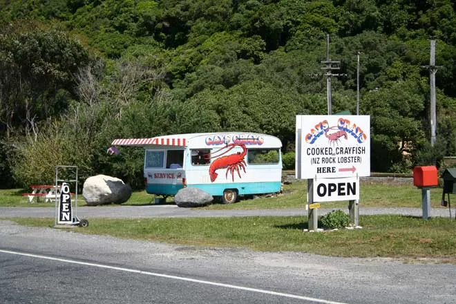 Crayfish caravan, Kaikōura