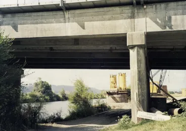 Image: New Ewen Bridge construction