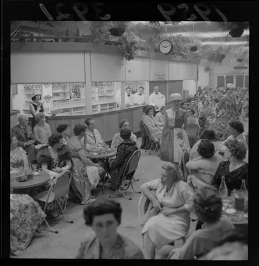 Image: Fashion parade held at the Naenae Hotel, Lower Hutt, Wellington