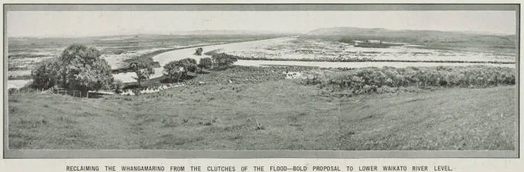 Reclaiming the Whangamarino from the clutches of the flood - bold proposal to lower Waikato River level