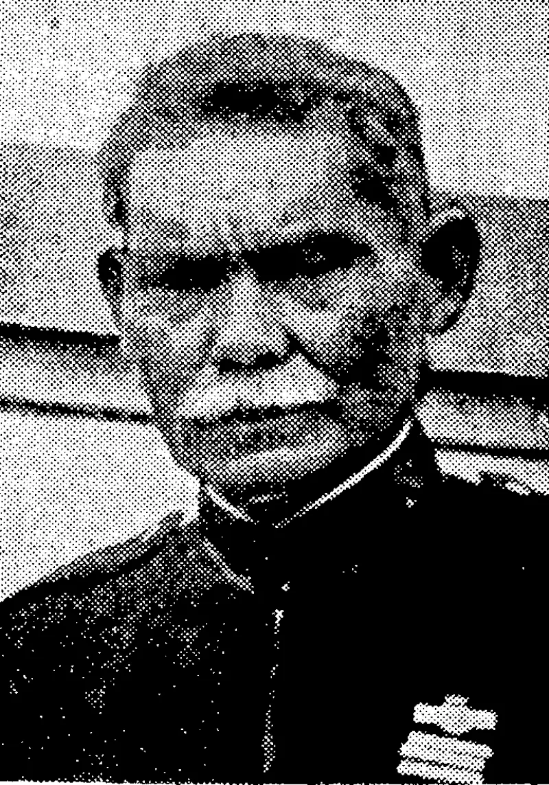 Captain K. K. Tsukigawa, of Balclulha, master of the steamer Clutha. He has been sent a naval sivord by Prince Chichibu, brother of the Emperor, in appreciation of his work in cementing friendship between New Zealand and Japan. (Evening Post, 04 August 1939)