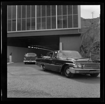 Image: The Lyttelton entrance to the Christchurch - Lyttelton road tunnel.