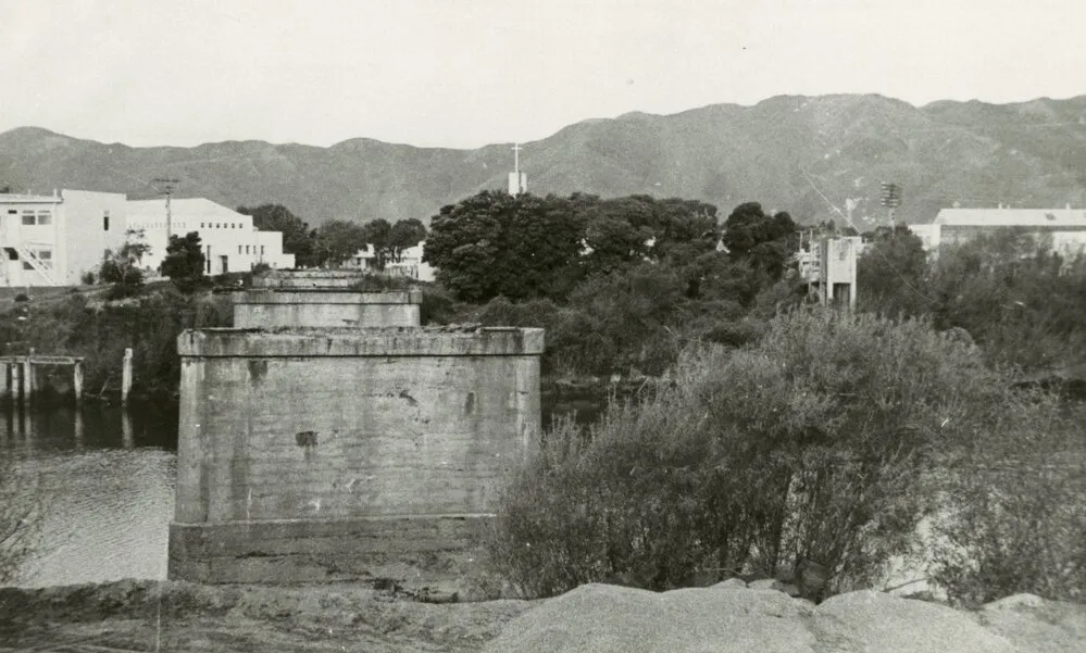 Fifth Hutt Bridge piles