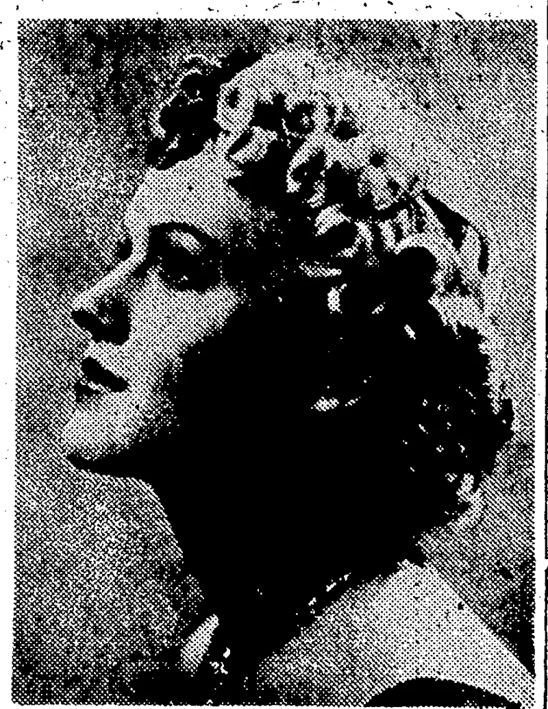 Keystone Photo.- Prince Yasuhito Chichibib (wearing glasses), younger • brother of the Emperor 6f Japan, photographed while■',visiting the ruins,of Chapei when op, « repent visittto the Central China war front. The pictures and the story of tfie: visit were not released until the: Prince had. returned safely to Tdkio'. Picturing the new Combination Perm by . Donnellys. A complete halo of curls round the forehead with long flat waves on top of. the head, and lovely tight curls back and sides. By the Pafa Non-Frizling Non-Electrio System. Full Head Pafa Non-Electric, 21s; End Curls, 17s 6d. Perms personally supervised by Mr. Donnelly and guaranteed six months. Pafa Non-Electric Perms do not discolour white hair— the most comfortable perm for tender scalps. Resetting, 3s; Shampoo, and Set, 4s; parcel, 3s; Trimming, Is; Cutting, Is 6d; lnecto (always fresh), 5s pair. AH Shades. Donnelly and Son, Perm Wave Specialists, 91 Cuba Street. 'Phone 52-279. Also at Bournemouth, Eng-Jandv—P.B.A. « (Evening Post, 16 July 1938)