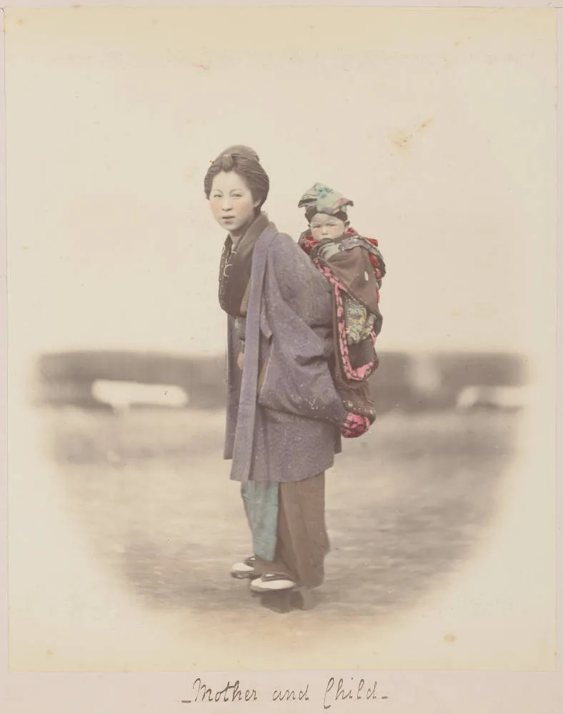 Japanese mother and child