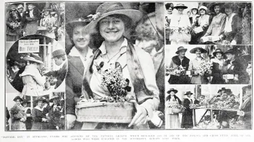 Image: Daffodil Day in Auckland, under the auspices of the Victoria League