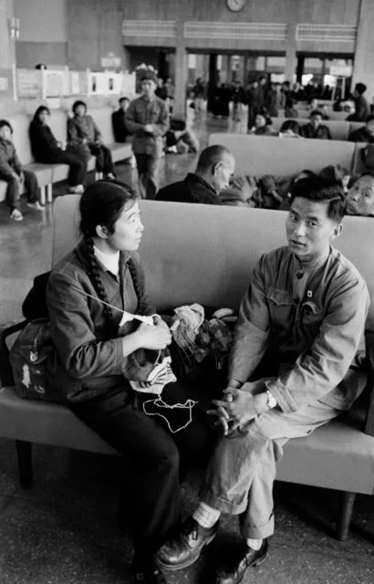 Beijing railway station, China