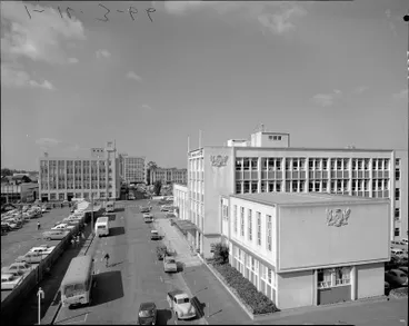 Hamilton City Council municipal buildings 1960s Image: Hamilton City Council municipal buildings 1960s