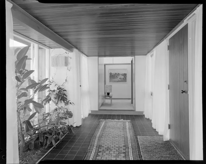 Harding house, interior