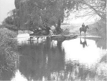 Image: Maud Herd, Hokio Stream, 1913