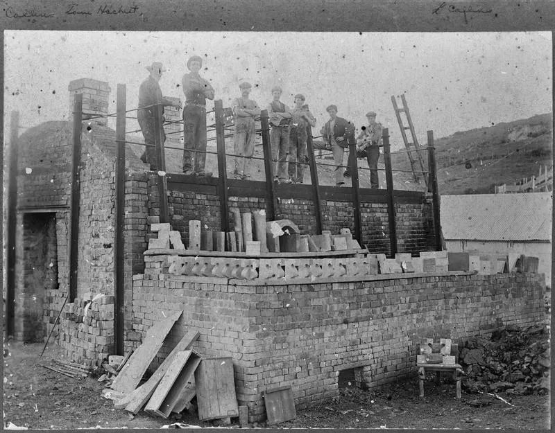 Huntly Brick Works - first kiln