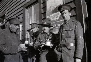Soldiers at Kaitoke Station : digital image