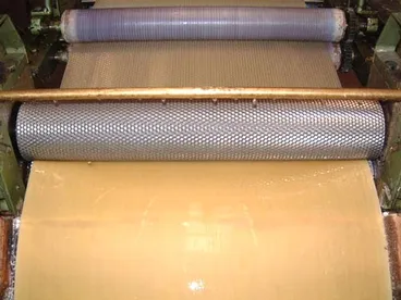 Image: Wax comb preparation