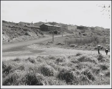 Image: Castor Bay Battery army barracks, 1944