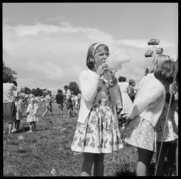 Image: Katikati A&P - Vivienne Wallace and candy floss