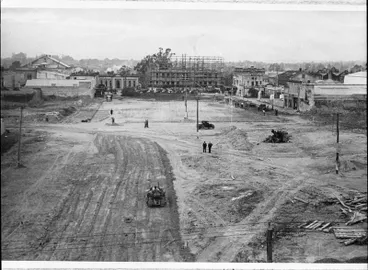 Image: Garden Place mostly cleared