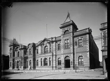 Image: Canterbury Agricultural and Industrial Hall and Theatre Royal, Christchurch