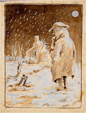 Image: A Christmas greeting from somewhere in France