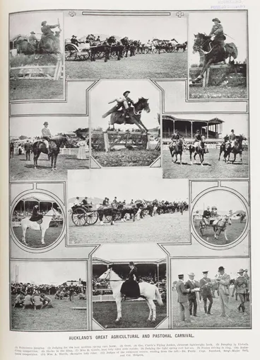 Image: Auckland's great agricultural and pastoral carnival
