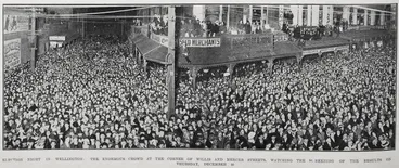 Image: Election night in Wellington