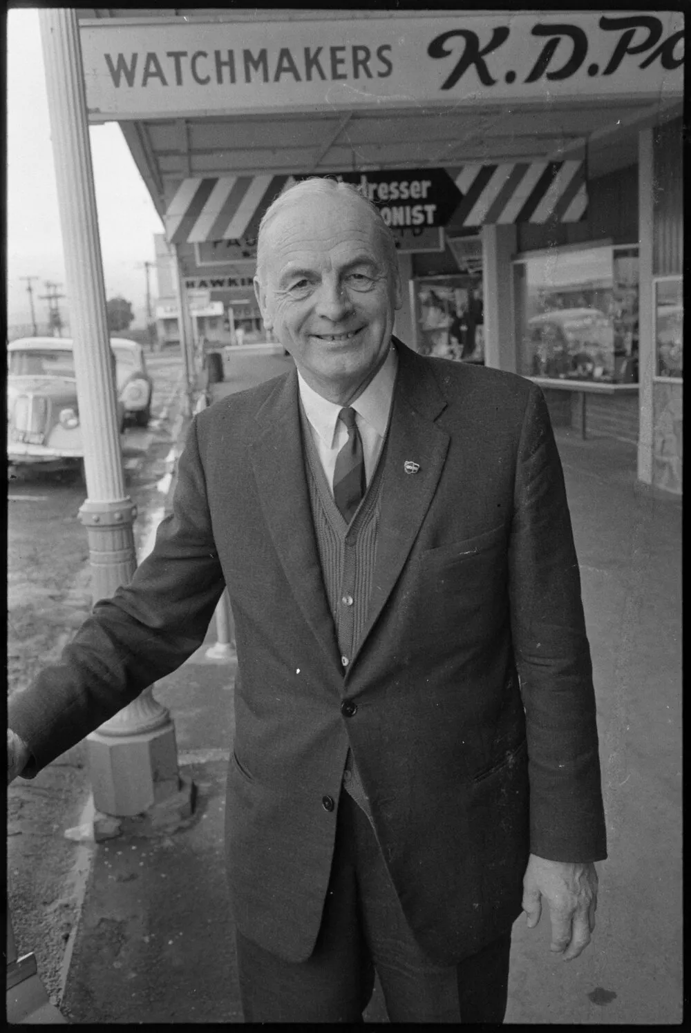 Mr Gilbert Stringer, Director-general of Broadcasting