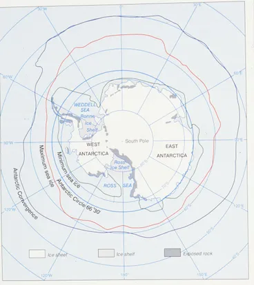 Image: Antarctica Map