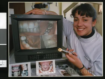 Image: Dental therapist Amanda Coupland