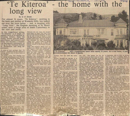  'Te Kiteroa' - the home with the long view
