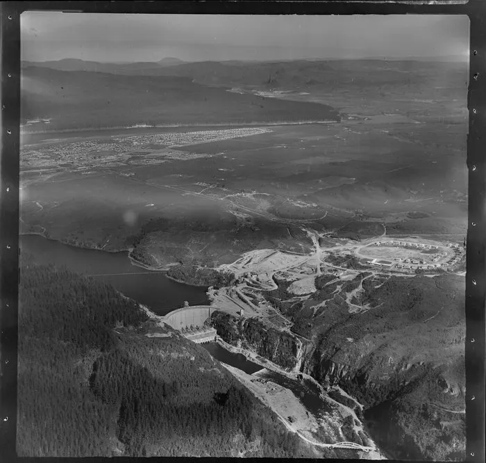 Maraetai hydro-electric power station, Mangakino, Taupo District