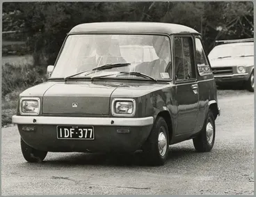 Image: Driving a battery powered car