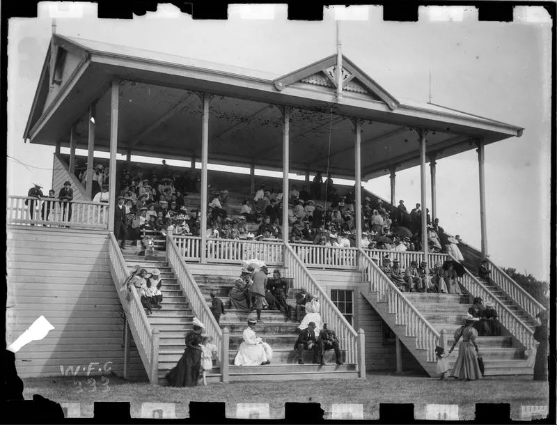 Grandstand, A & P Show, 1896.