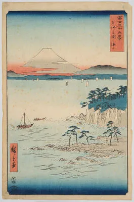 Sôshû Miura no kaijô (The Sea at Miura in Sagami Province)
