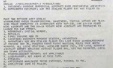 Image: Radio contact lost with Flight TE901