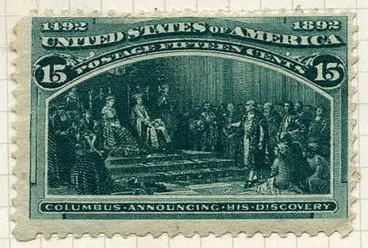 Image: Stamp: United States Fifteen Cents