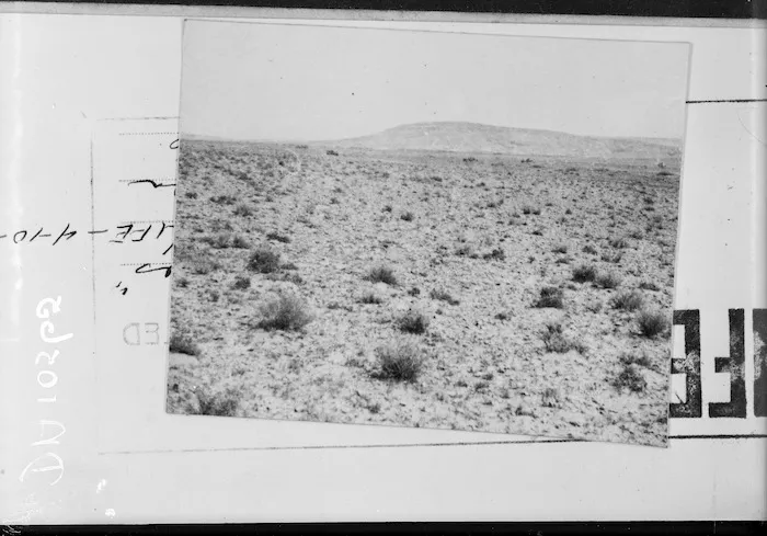 Battlefield at Point 209, Tunisia - Photograph taken by C Bennett