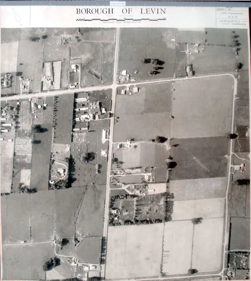 Aerial survey photograph (Levin)