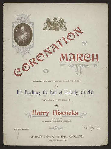 Image: Coronation march / Harry Hiscocks.