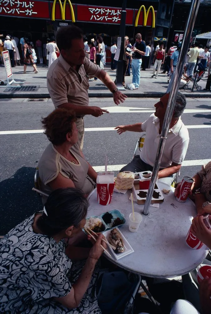Japan Series: McDonalds street stalls