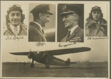 Southern Cross and crew Image: Southern Cross and crew