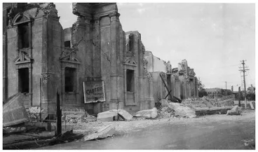 Image: 1931 Hawke's Bay Earthquake - Town Hall, Napier