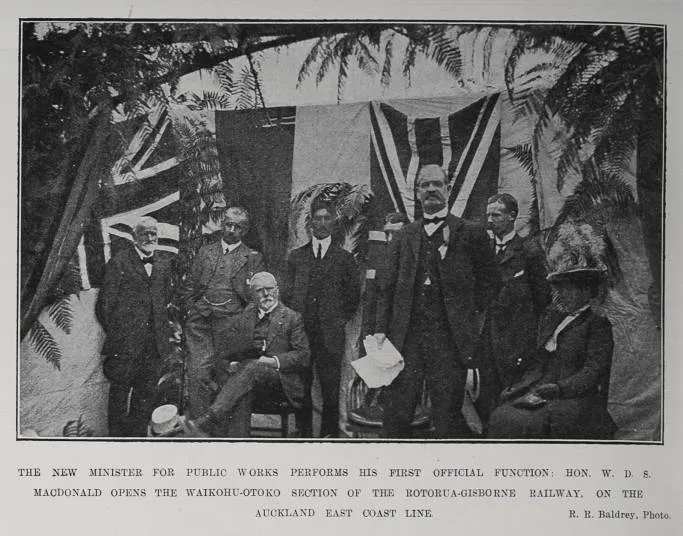 The New Minister For Public Works Preforms His First Official Function