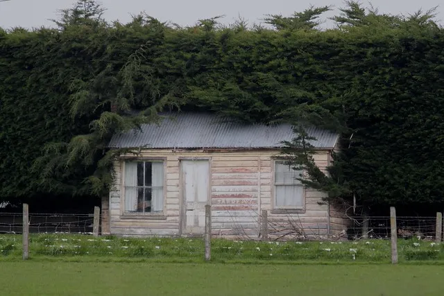 Old house, Thornbury, Southland, New Zealand