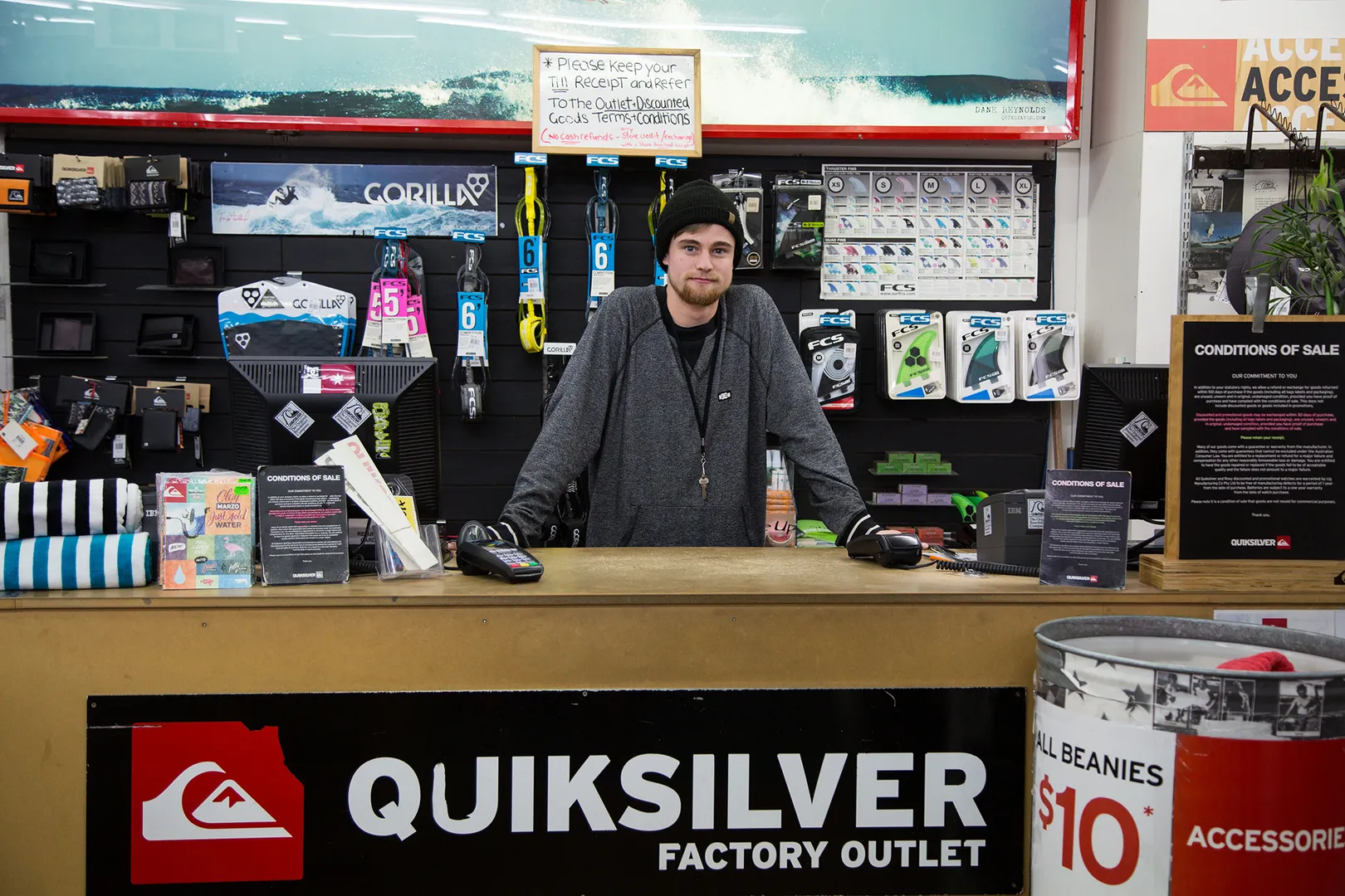 Quiksilver Factory Outlet, Beresford Street, New Brighton