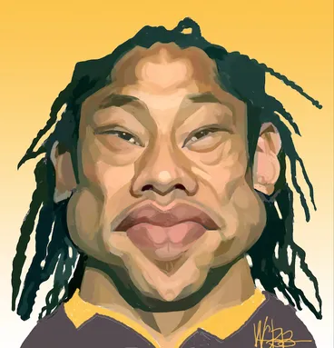 Image: Tana Umaga. 12 August, 2007.