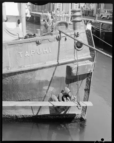 Image: Tugboat Tapuhi berthed in Wellington Harbour