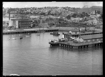 Image: Parnell from Queen Street Wharf, 1906