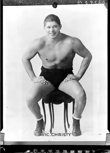 Image: Wrestler, Mr Vic Christy
