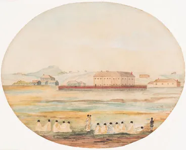 Image: A Rough View of the Barracks Square