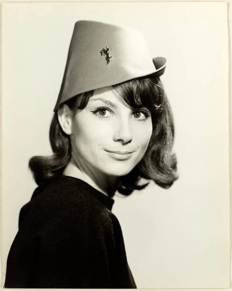 Susanna Fraser wearing a hat, 1960s